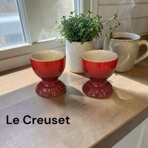 Le Creuset Cherry Red Egg Cups